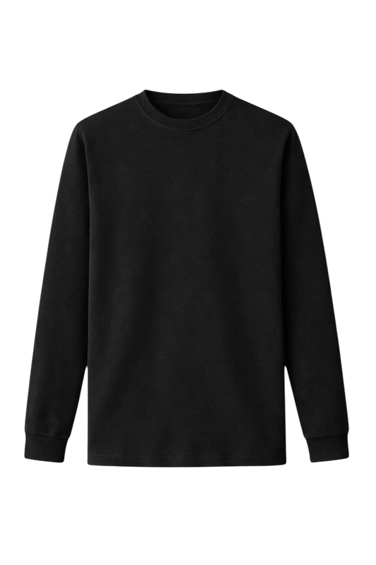 Black Long Sleeve Lorvani